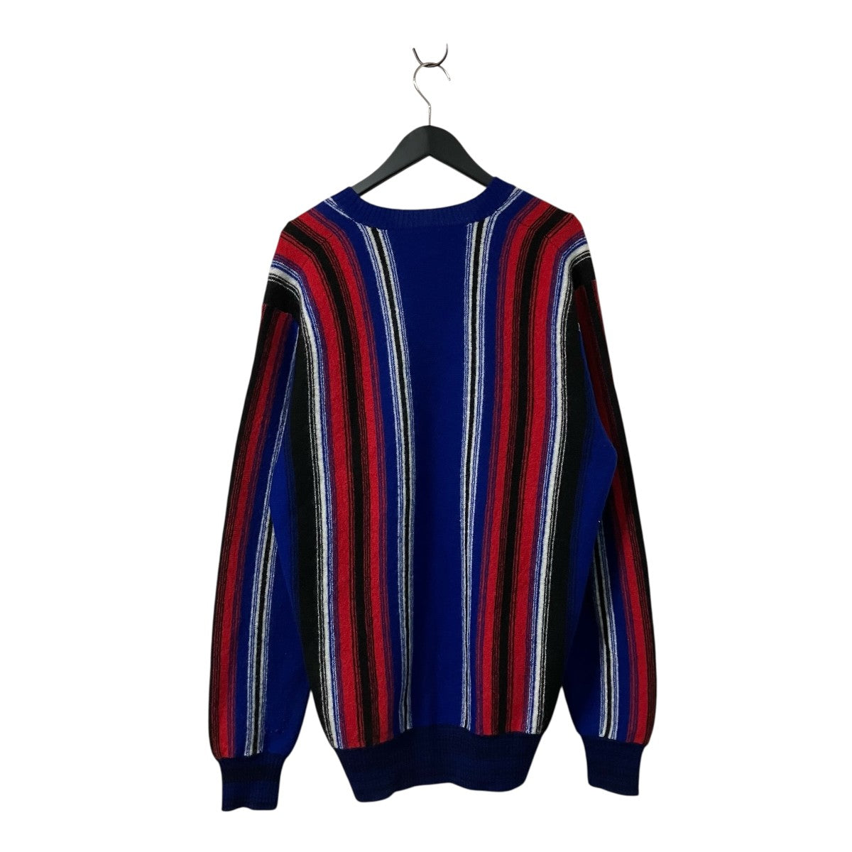 TOGA VIRILIS KNIT PULLOVERストライプ柄Vネックニットtv22-xn301 古着・中古-2枚目のアイテム画像