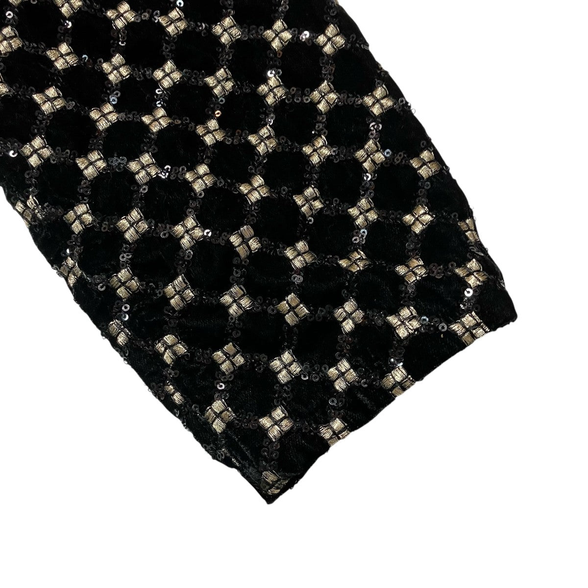 スパンコール刺繍シャツSHIRT093