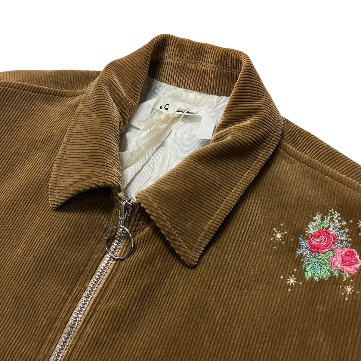 23AWHUNTING CORDUROY BLOUSON花柄刺繍コーデュロイジャケットMID23AW BL05