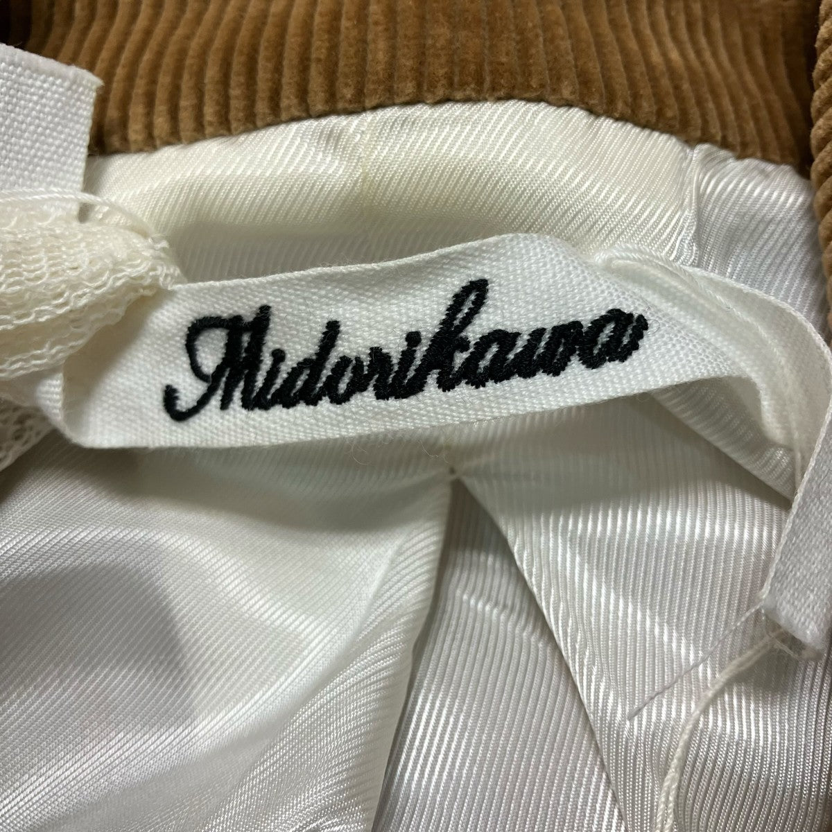 23AWHUNTING CORDUROY BLOUSON花柄刺繍コーデュロイジャケットMID23AW BL05
