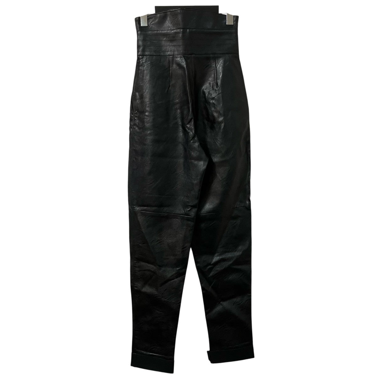 Maison Margiela ハイウエストベルトレザーパンツS29KA0301 古着・中古-2枚目のアイテム画像