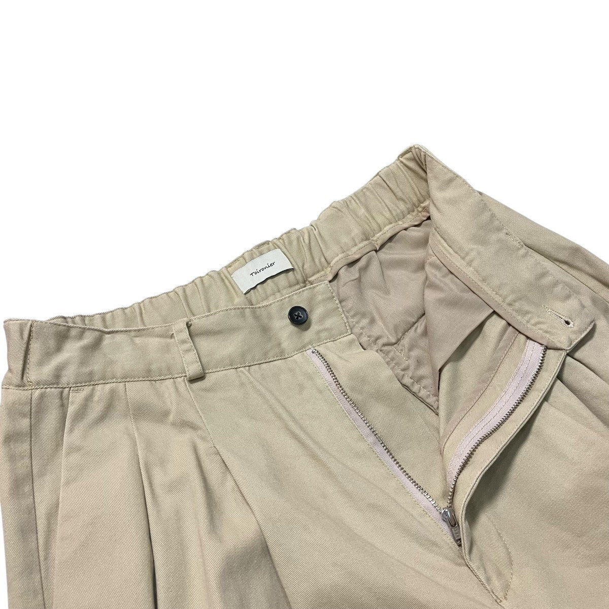 Toironier 2タックワイドチノパンツ2510012 古着・中古-3枚目のアイテム画像
