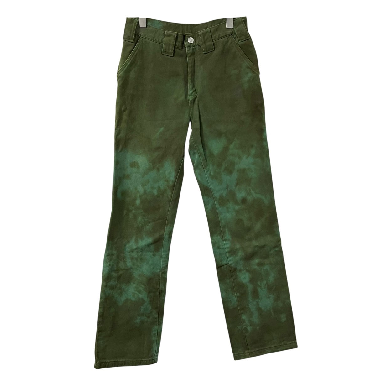 AFFXWRKS Green Duty Trousersコットンパンツ7883110386 古着・中古-1枚目のアイテム画像