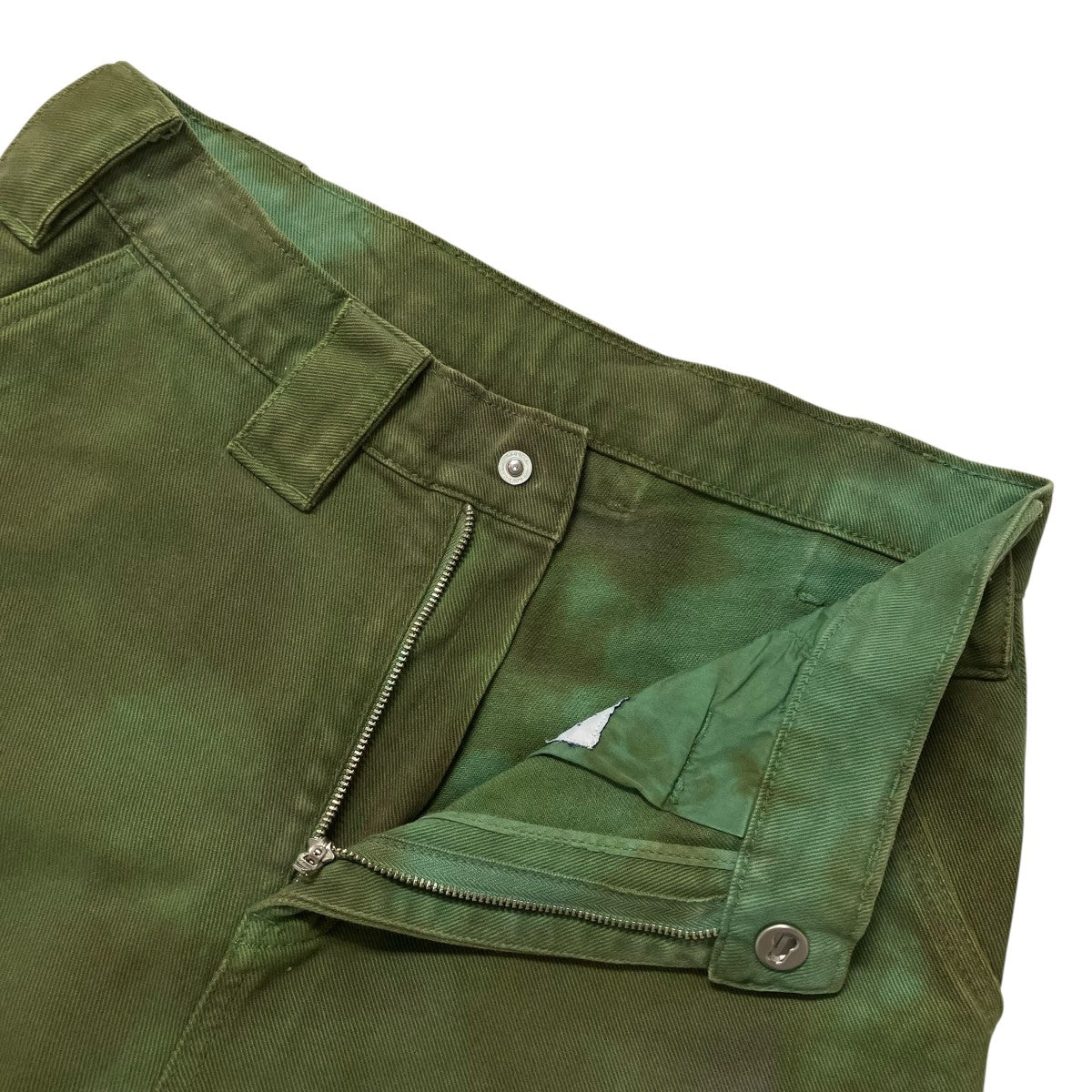 AFFXWRKS Green Duty Trousersコットンパンツ7883110386 古着・中古-3枚目のアイテム画像