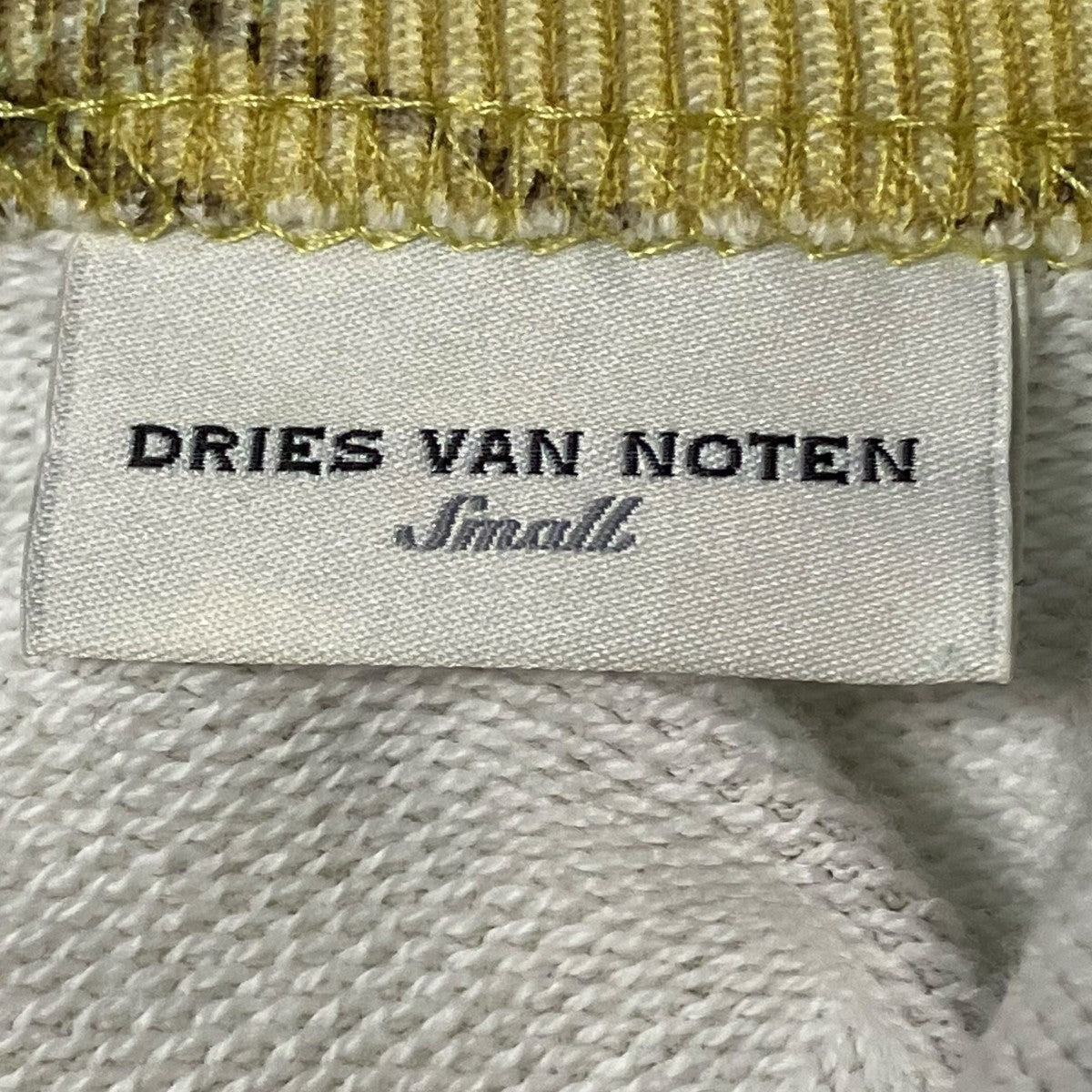 DRIES VAN NOTEN タータンチェックスウェット 古着・中古-7枚目のアイテム画像