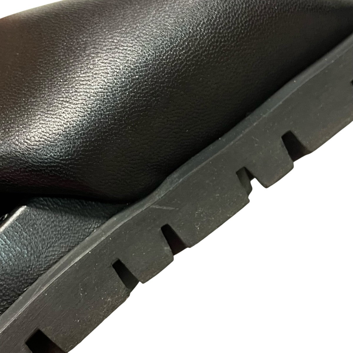 MIU MIU(ミュウミュウ) サンダル ブラック サイズ 37 1/2｜【公式