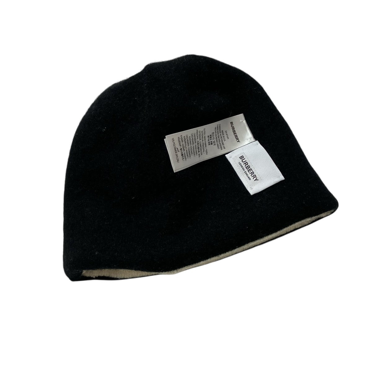 BURBERRY MH CORE CASHMERE BEANIEニット帽8058054 古着・中古-5枚目のアイテム画像