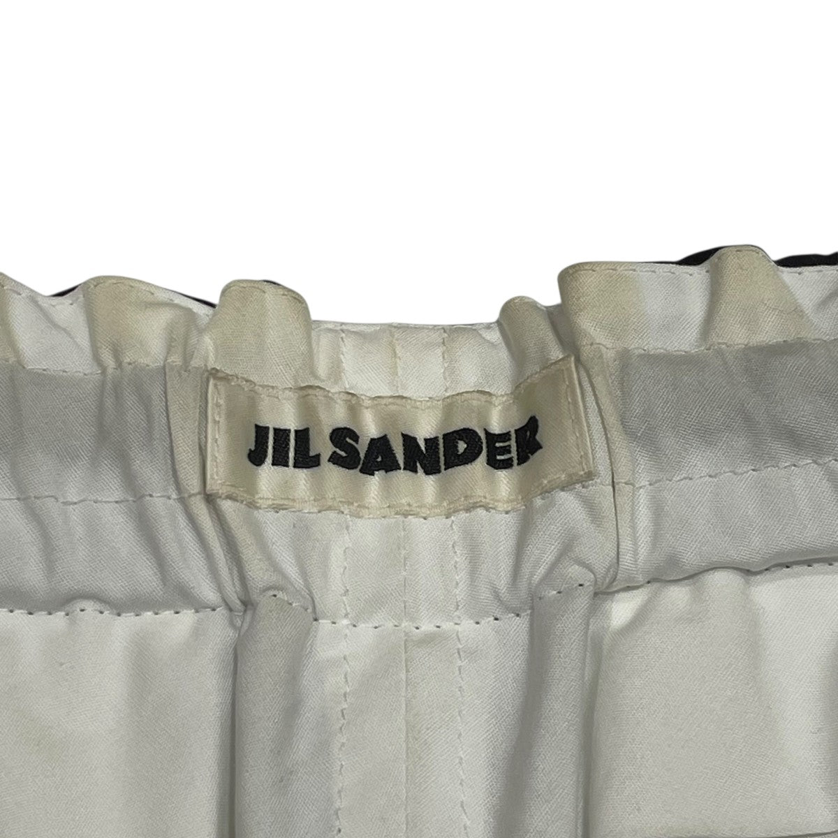 JIL SANDER コットントラウザーJ23KA0005 古着・中古-7枚目のアイテム画像