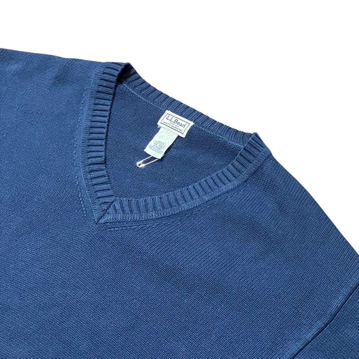 L．L．Bean Vネックニット 古着・中古-3枚目のアイテム画像