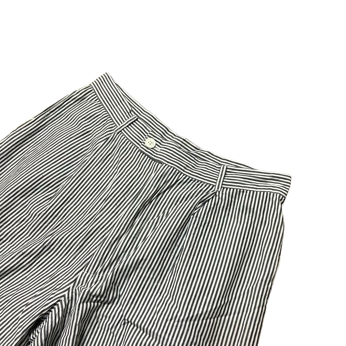SEEALL BUGGY PANTS WITH COTTON LINING JAMDANIストライプパンツSAU33 PT381 古着・中古-3枚目のアイテム画像