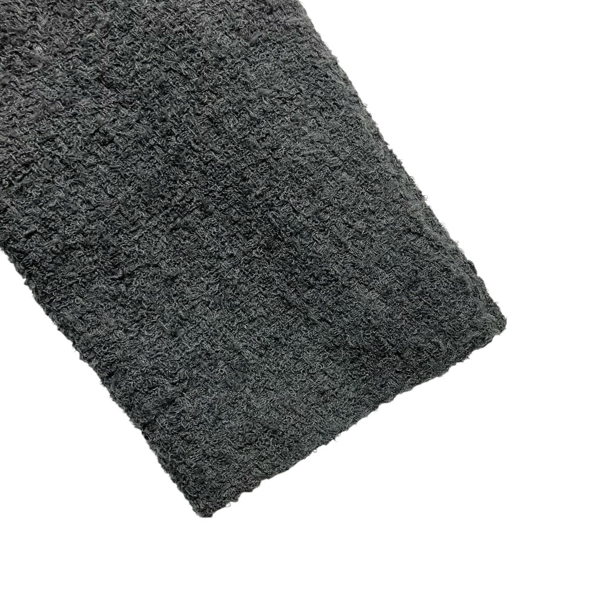 NONNOTTE DRAPING NO COLLAR N JACKETツイードジャケット 古着・中古-4枚目のアイテム画像