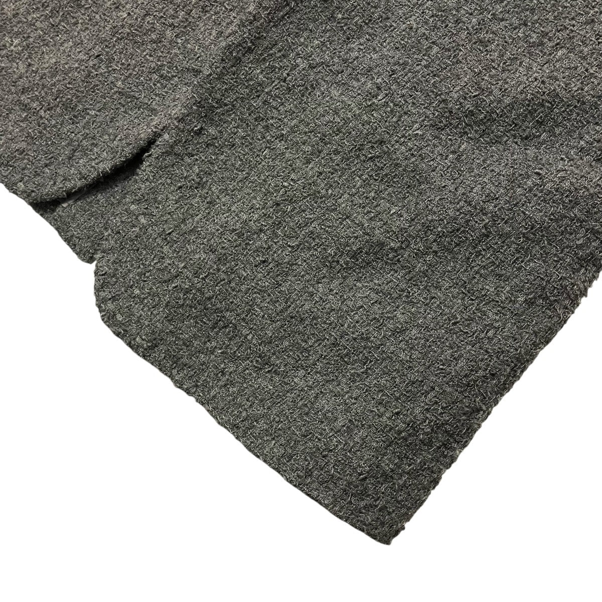 NONNOTTE DRAPING NO COLLAR N JACKETツイードジャケット 古着・中古-5枚目のアイテム画像