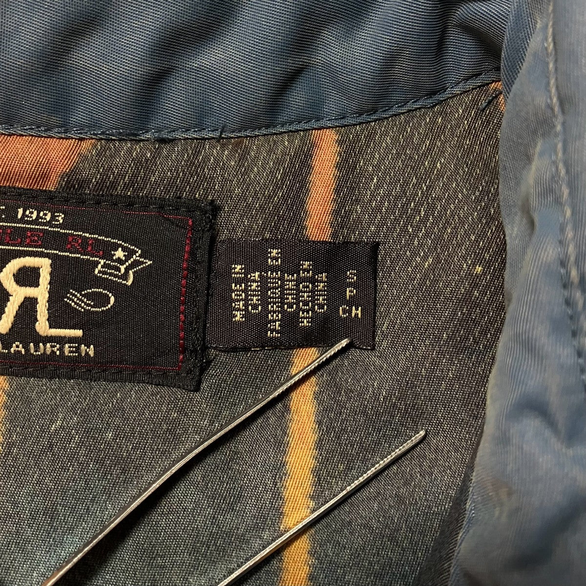 Quilted Twill Western Overshirt polo中綿ナイロンツイルシャツジャケット