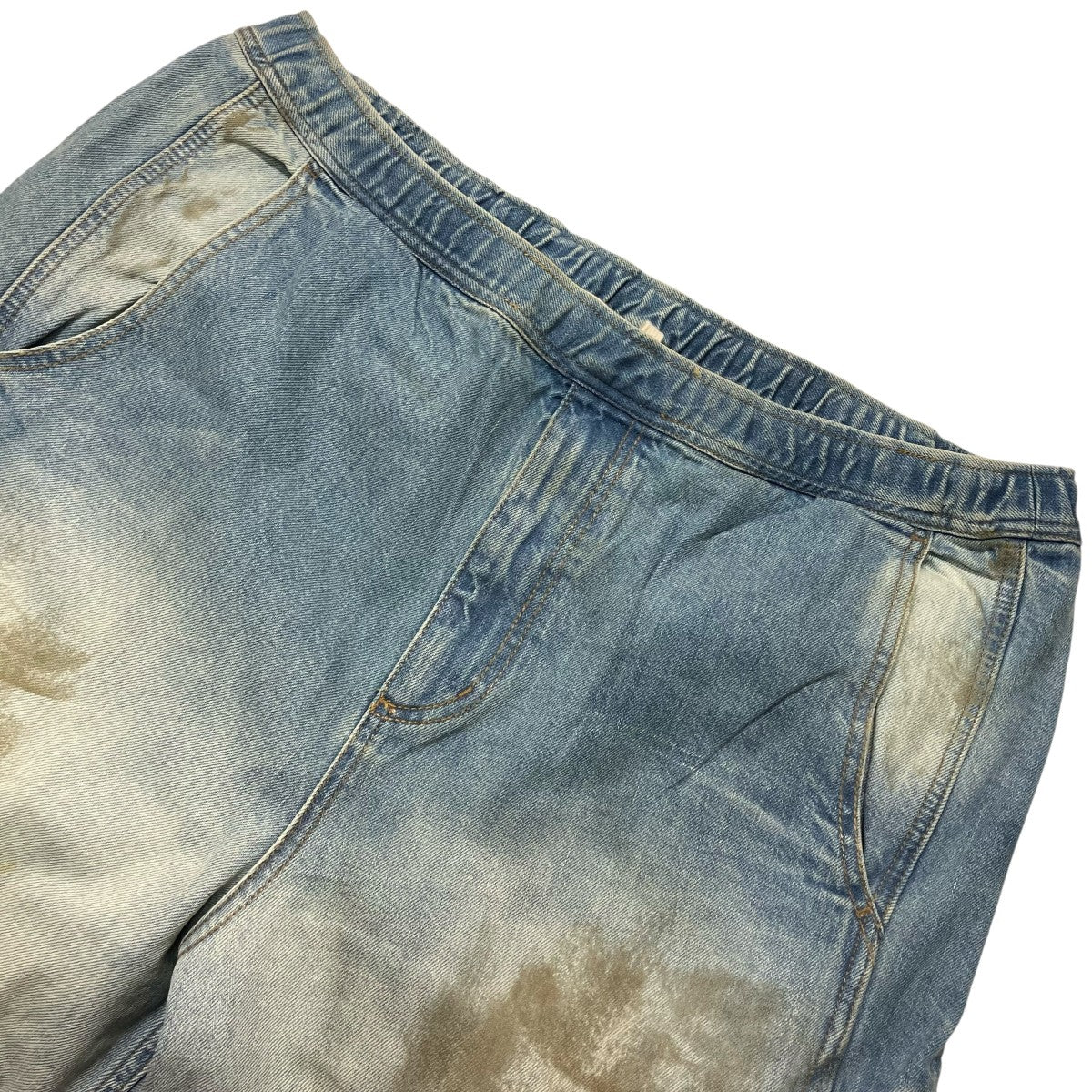 BREATH 25AWCOATING SIDE BUTTON DENIM PANTSワイドデニムパンツBR25AW P1016 古着・中古-3枚目のアイテム画像