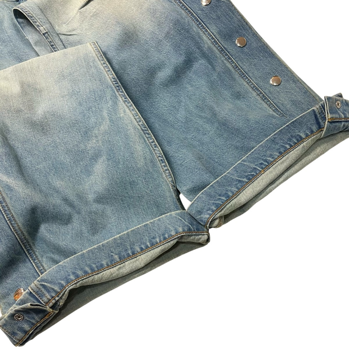 BREATH 25AWCOATING SIDE BUTTON DENIM PANTSワイドデニムパンツBR25AW P1016 古着・中古-6枚目のアイテム画像