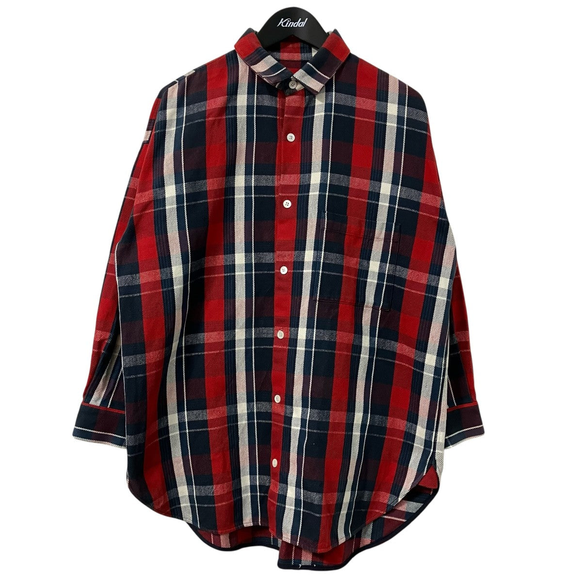 Traditional Weatherwear 長袖チェックシャツL182CFSH0023KW 古着・中古-1枚目のアイテム画像