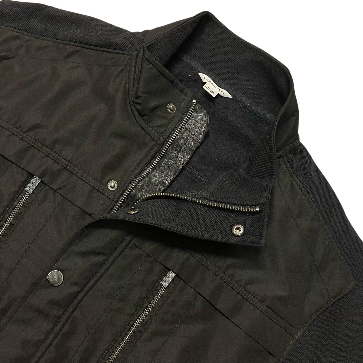 Calvin Klein 切り替ブルゾンH74 UE-2 古着・中古-3枚目のアイテム画像