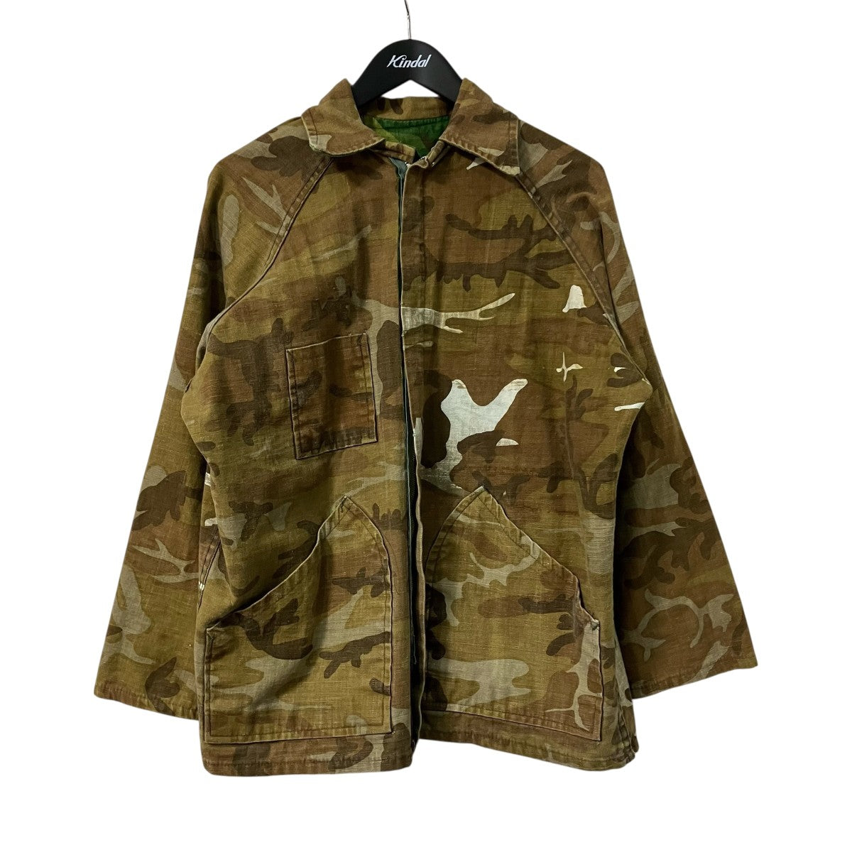 USED ミッシェルカモリバーシブルハンティングジャケット 古着・中古-6枚目のアイテム画像