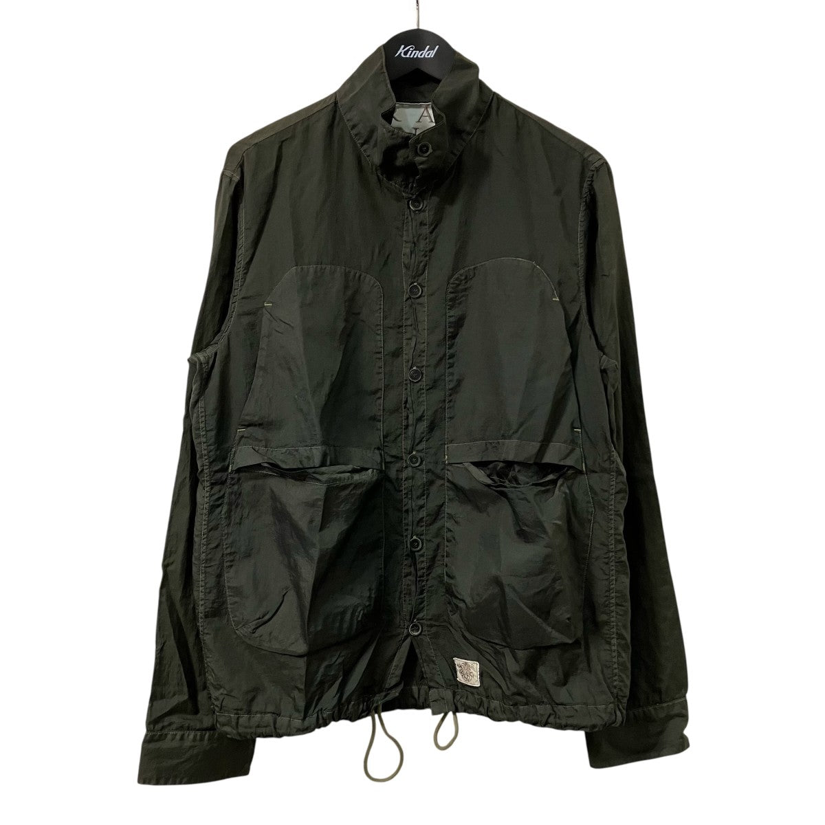 RANRA EPITOME CANVAS NYLON L S SHIRTナイロンジャケット7885120229 古着・中古-1枚目のアイテム画像