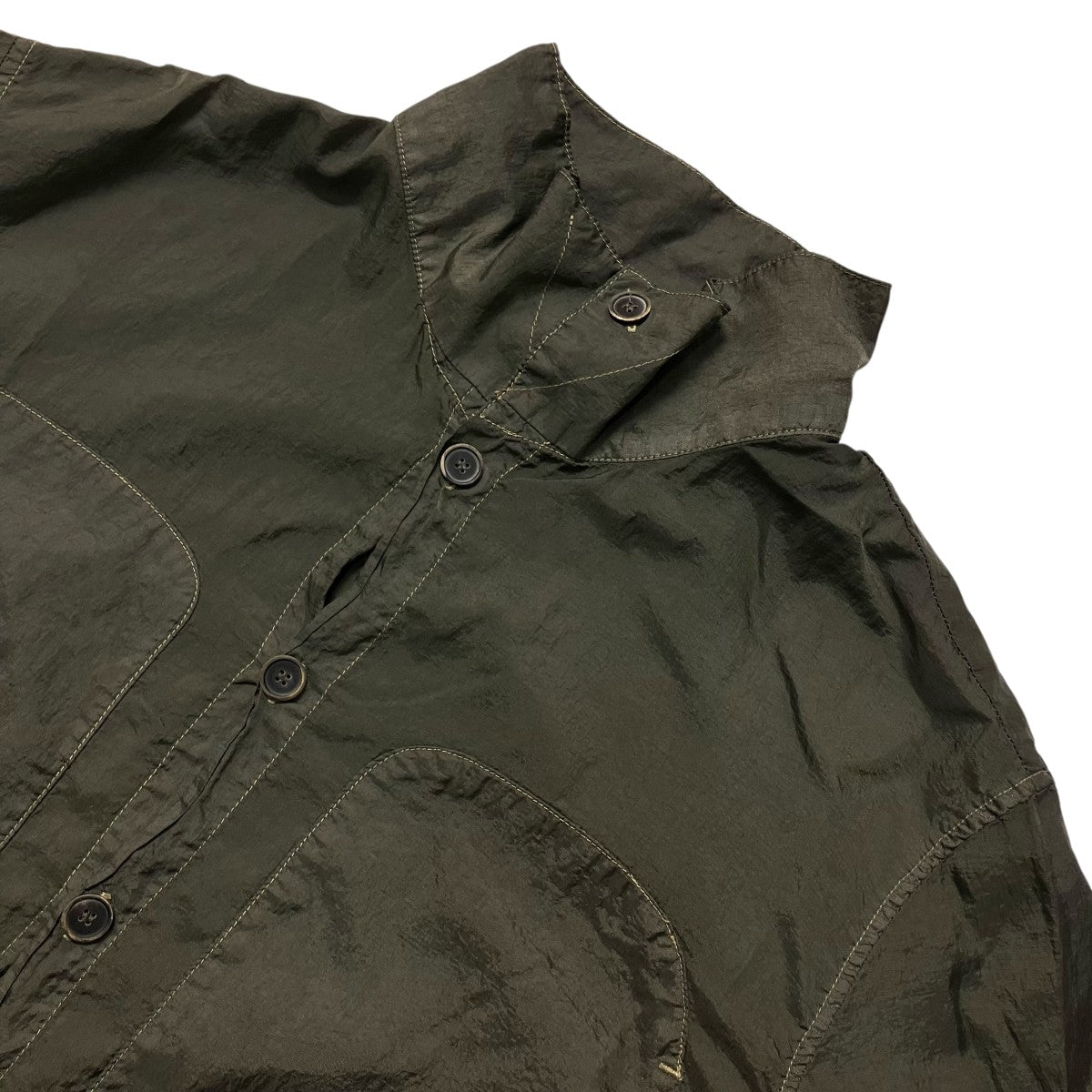 RANRA EPITOME CANVAS NYLON L S SHIRTナイロンジャケット7885120229 古着・中古-3枚目のアイテム画像