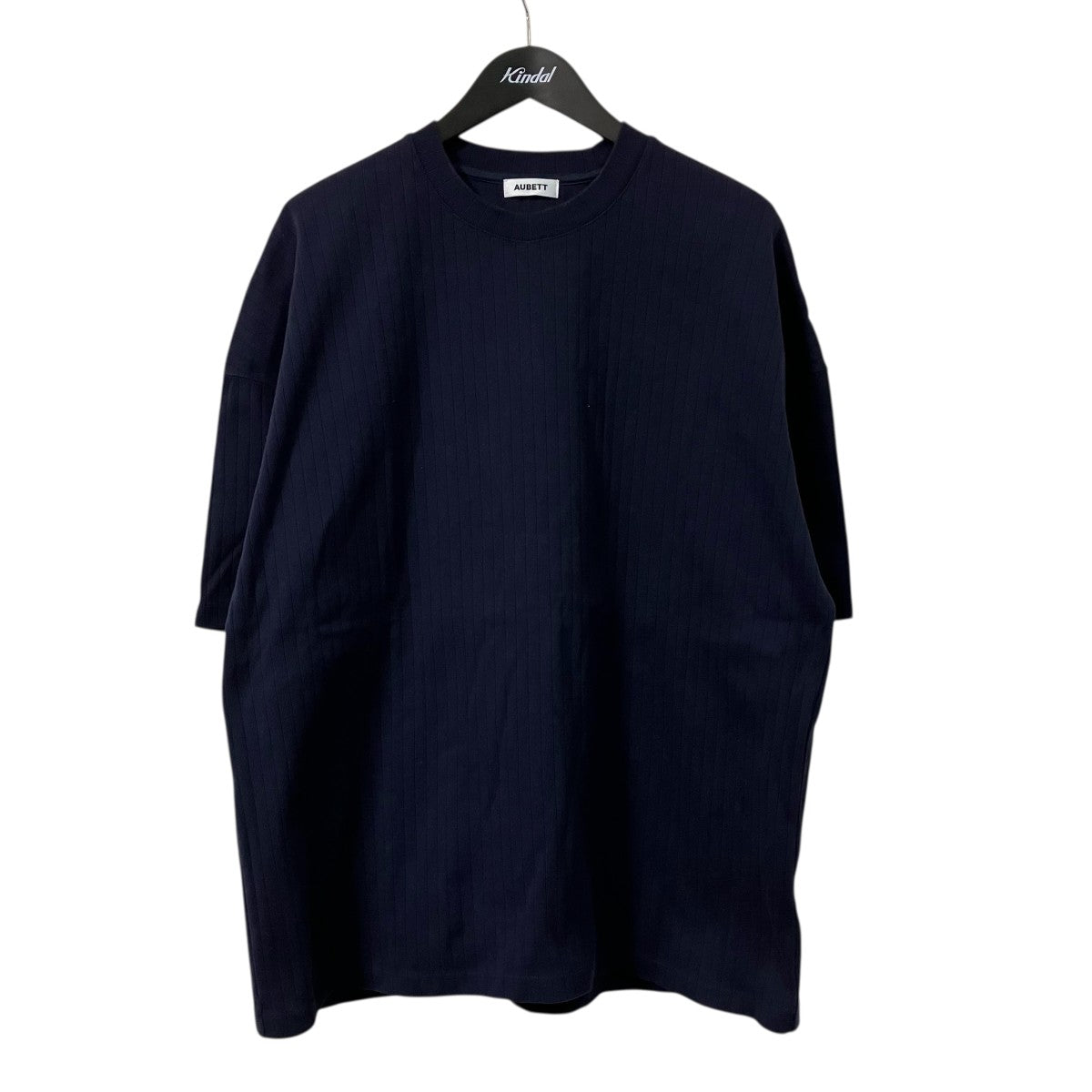 AUBETT クルーネック半袖ニット22-01-035 古着・中古-1枚目のアイテム画像