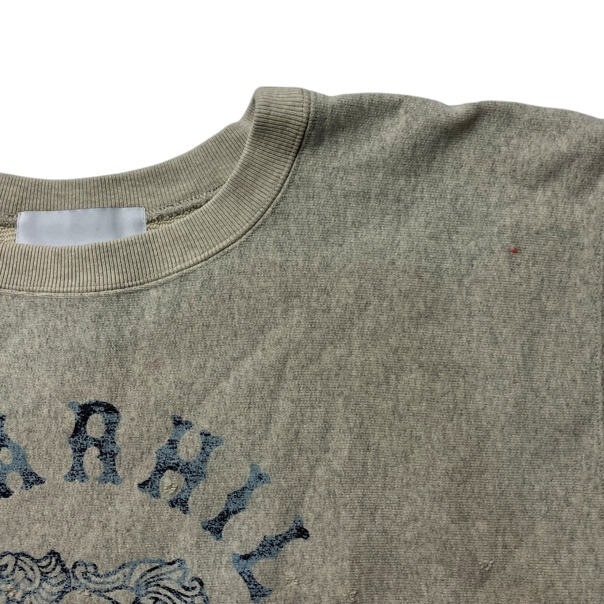24SSCRASHED SWEATSHIRTクルーネックスウェット2441000906