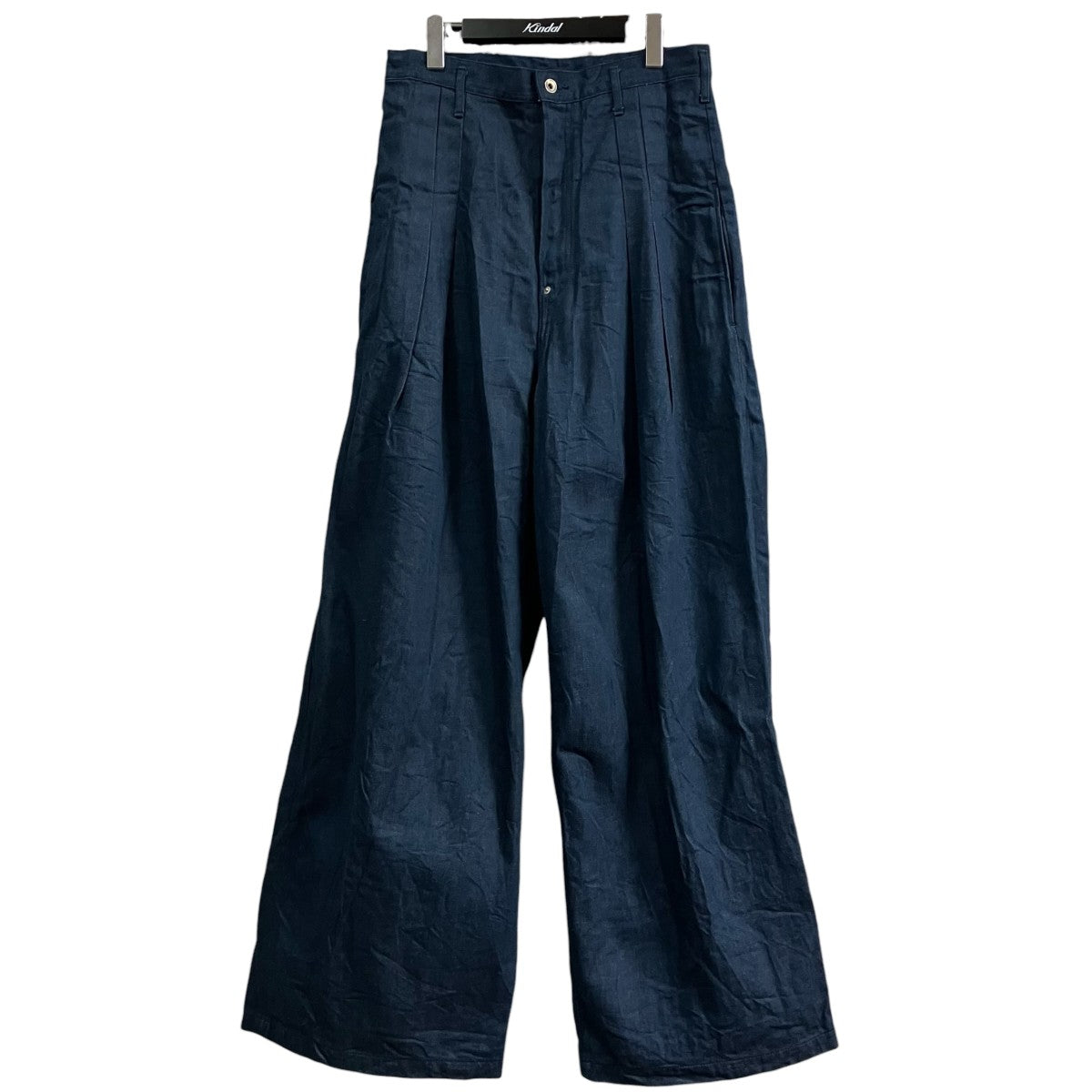SOSHIOTSUKI デニムワイドパンツS25AW24DNM 古着・中古-1枚目のアイテム画像