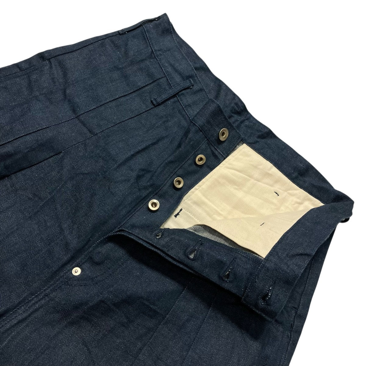 SOSHIOTSUKI デニムワイドパンツS25AW24DNM 古着・中古-3枚目のアイテム画像