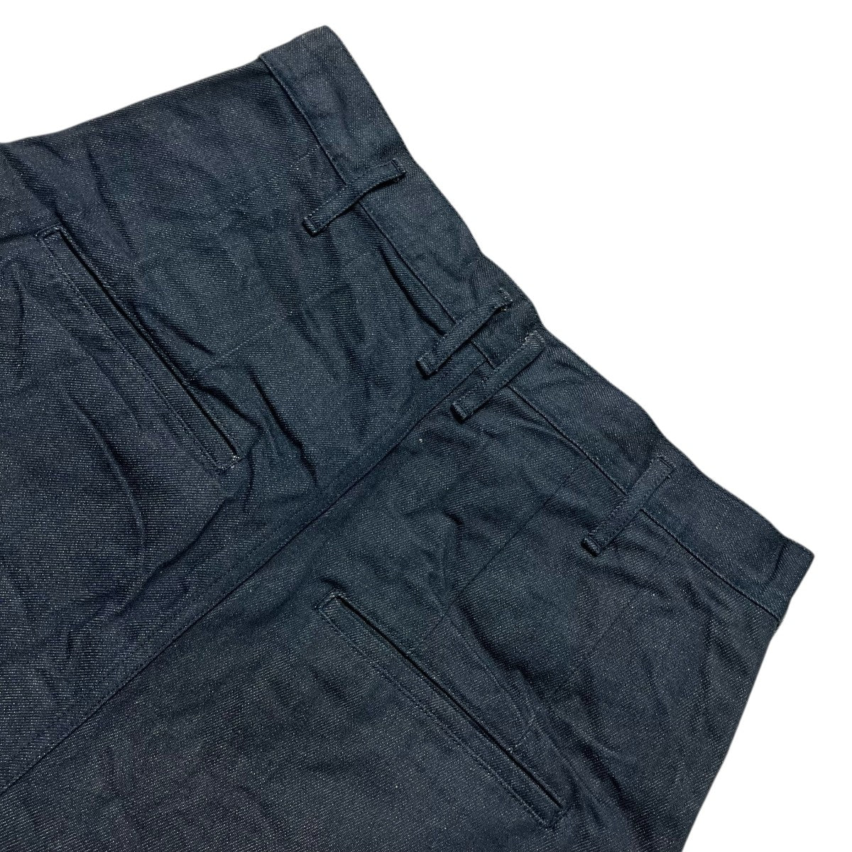 SOSHIOTSUKI デニムワイドパンツS25AW24DNM 古着・中古-4枚目のアイテム画像