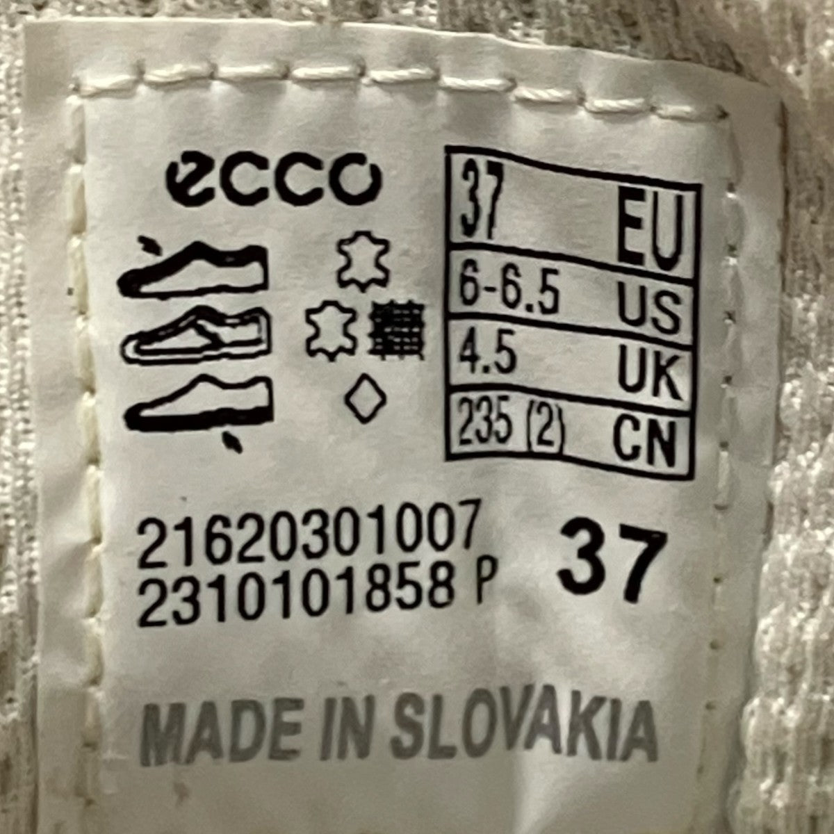 ECCO ローカットスニーカー 古着・中古-7枚目のアイテム画像