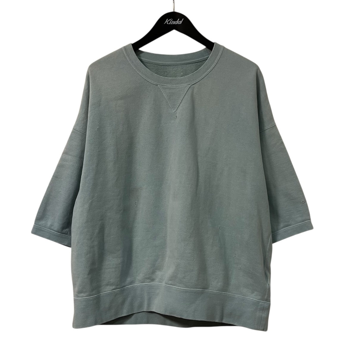 VISVIM 22SSAMPLUS SWEAT S S CRASH半袖スウェット0122105010013 古着・中古-1枚目のアイテム画像