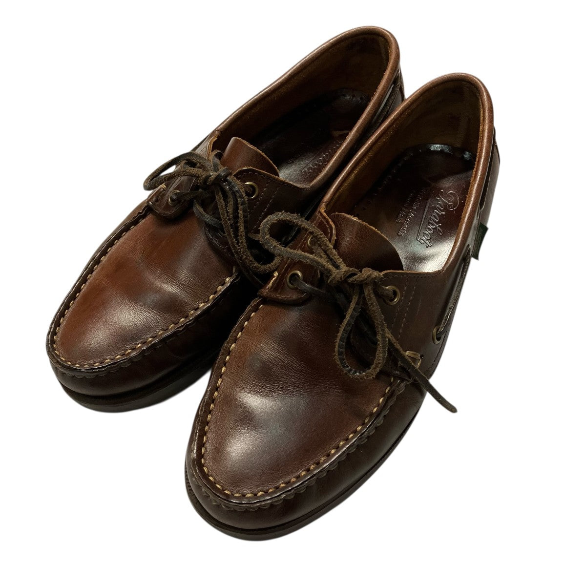 PARABOOT デッキシューズ780001 BARTH 古着・中古-1枚目のアイテム画像