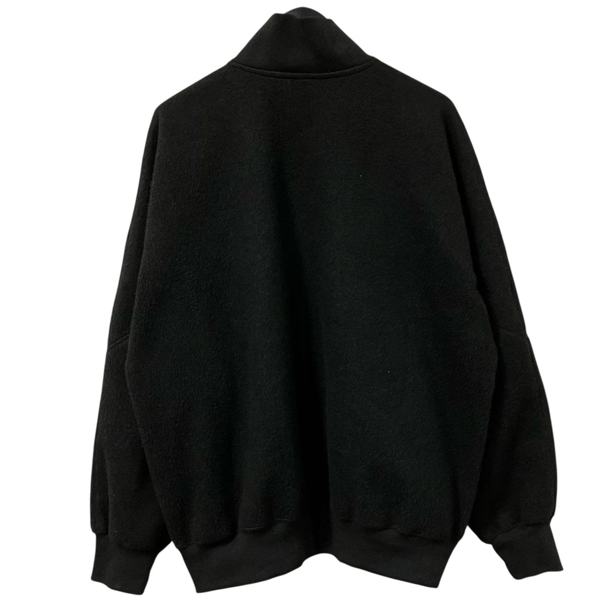 blurhms Pe silk Fleece Track JacketフリースジャケットBHS24F029 古着・中古-2枚目のアイテム画像