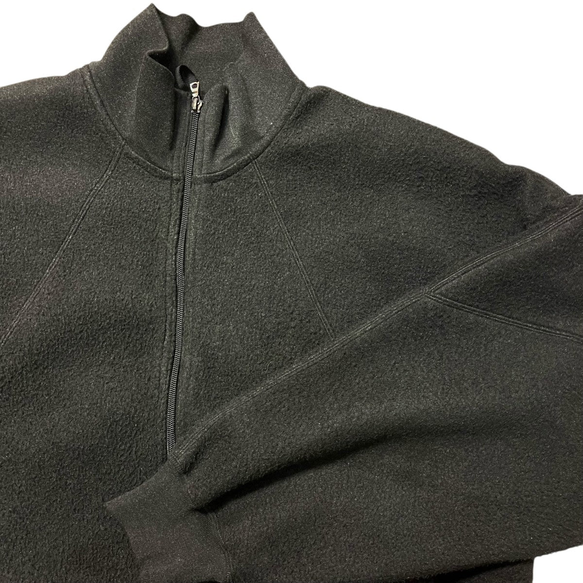 blurhms Pe silk Fleece Track JacketフリースジャケットBHS24F029 古着・中古-6枚目のアイテム画像