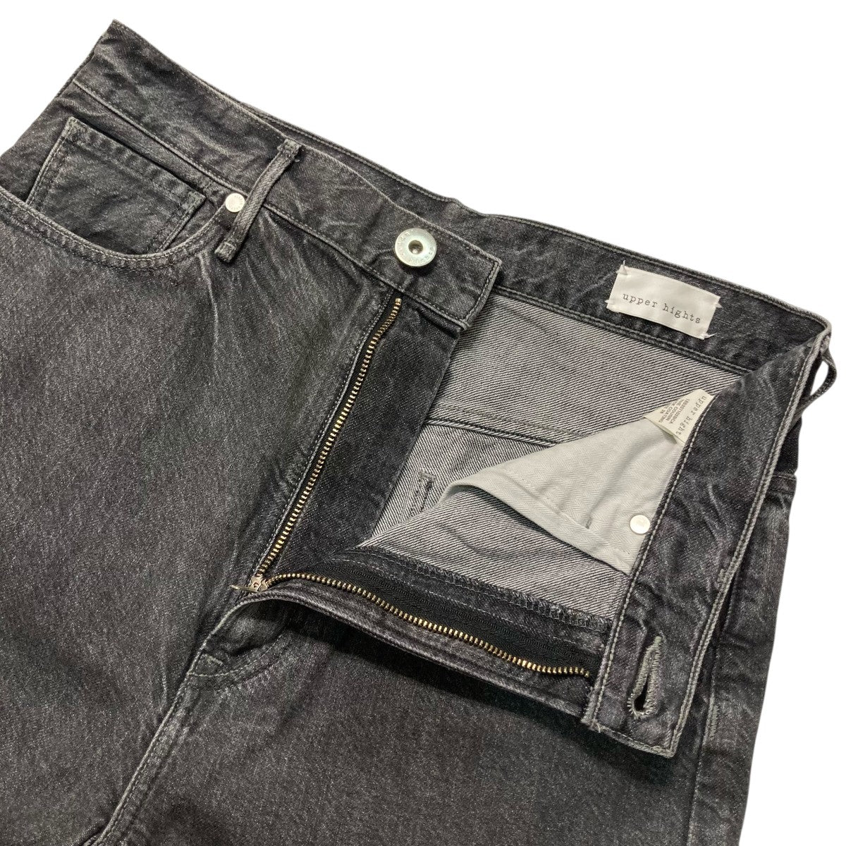 upper hights BLACK COATING デニムパンツ 18B207102BCA 古着・中古-3枚目のアイテム画像