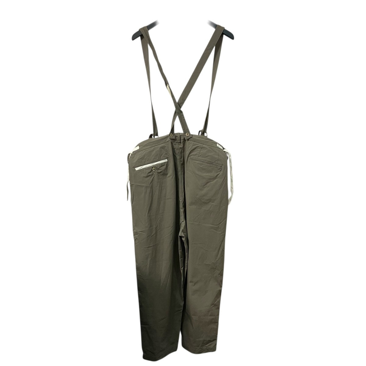 ISAMU KATAYAMA BACKLASH Cotton Stretch Suspenders Pantsサスペンダー付きカーゴパンツ1930 01 古着・中古-4枚目のアイテム画像