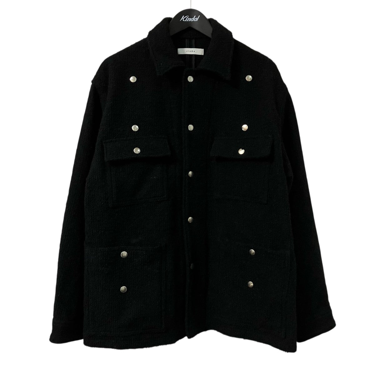 Jieda 22AWNAPPING WOOL COVERALLSナッピングウールカバーオールジャケットJie 22W JK11 A 古着・中古-1枚目のアイテム画像