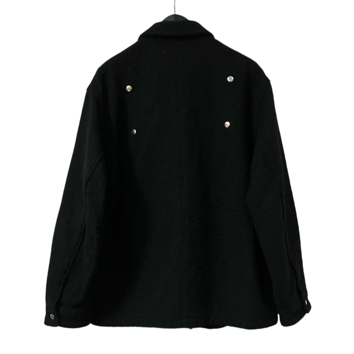 Jieda 22AWNAPPING WOOL COVERALLSナッピングウールカバーオールジャケットJie 22W JK11 A 古着・中古-2枚目のアイテム画像