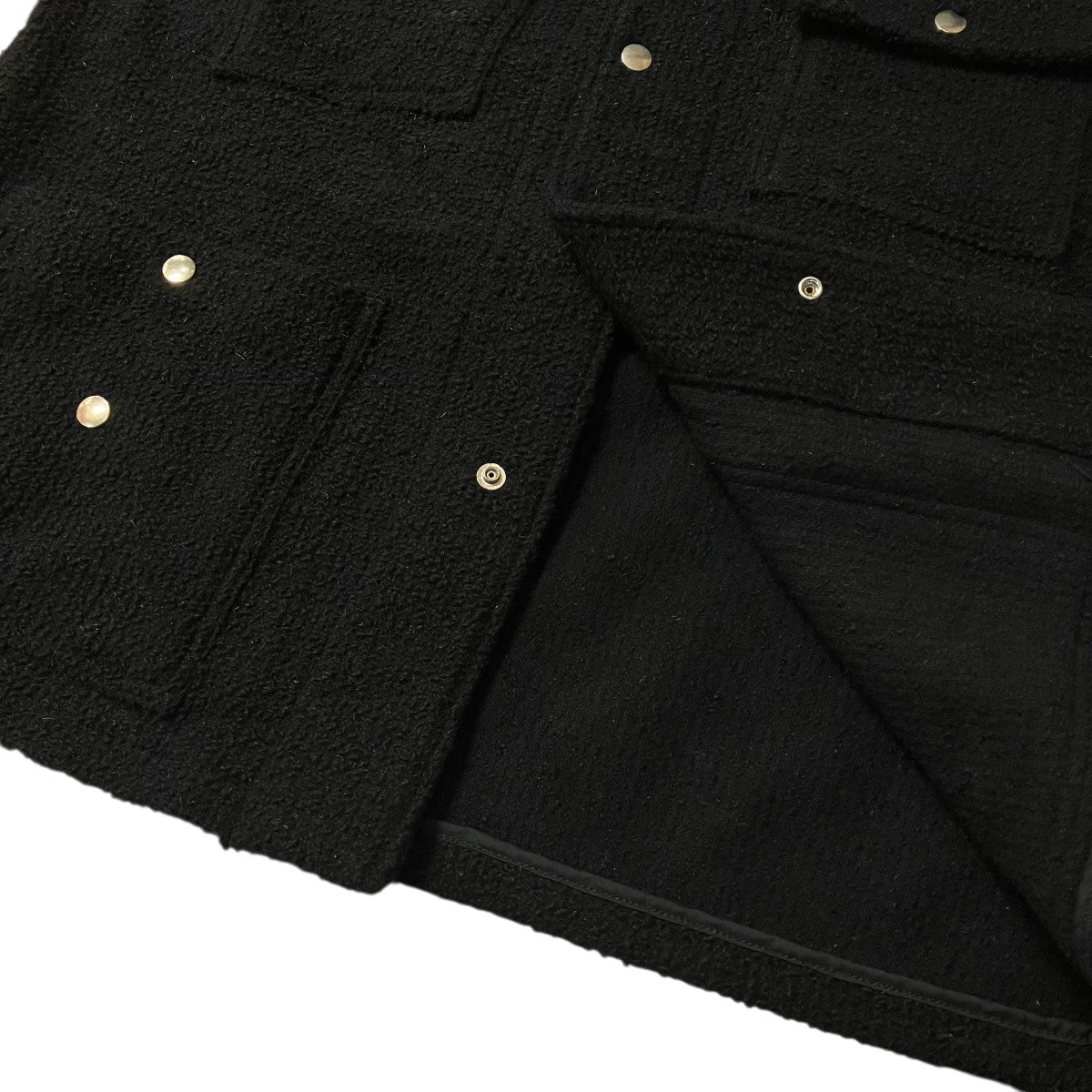 Jieda 22AWNAPPING WOOL COVERALLSナッピングウールカバーオールジャケットJie 22W JK11 A 古着・中古-5枚目のアイテム画像