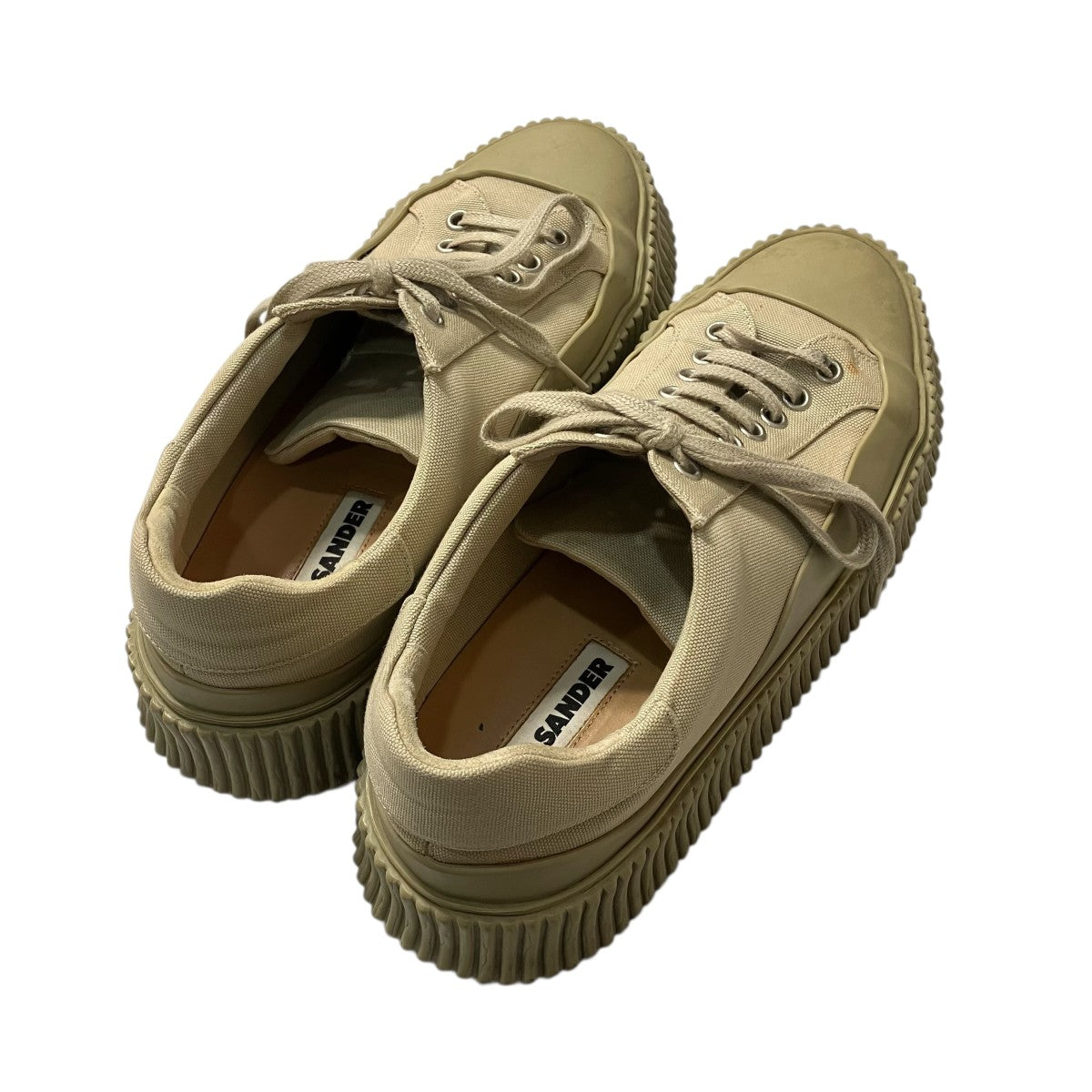 JIL SANDER プラットフォーム厚底スニーカー 古着・中古-2枚目のアイテム画像