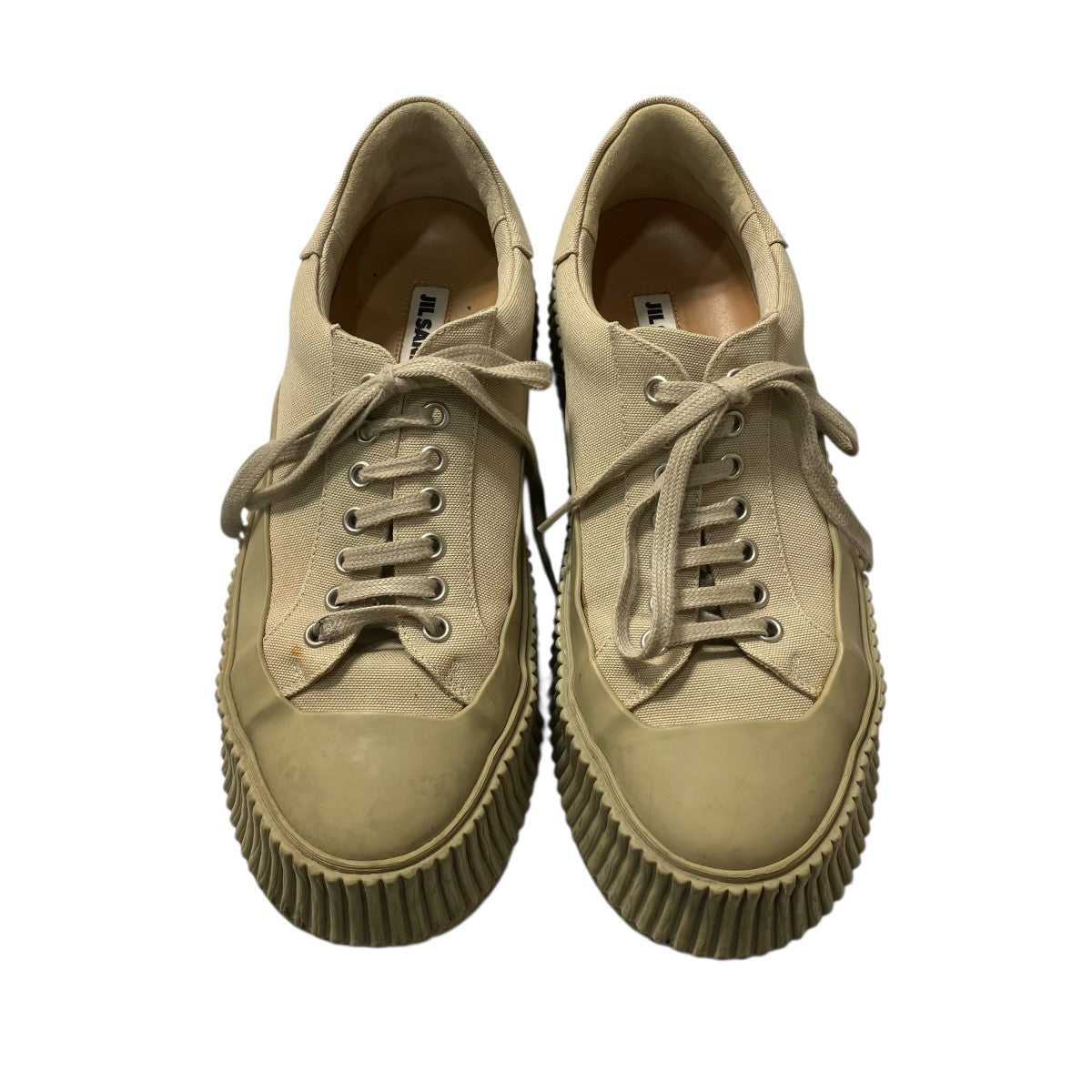 JIL SANDER プラットフォーム厚底スニーカー 古着・中古-3枚目のアイテム画像