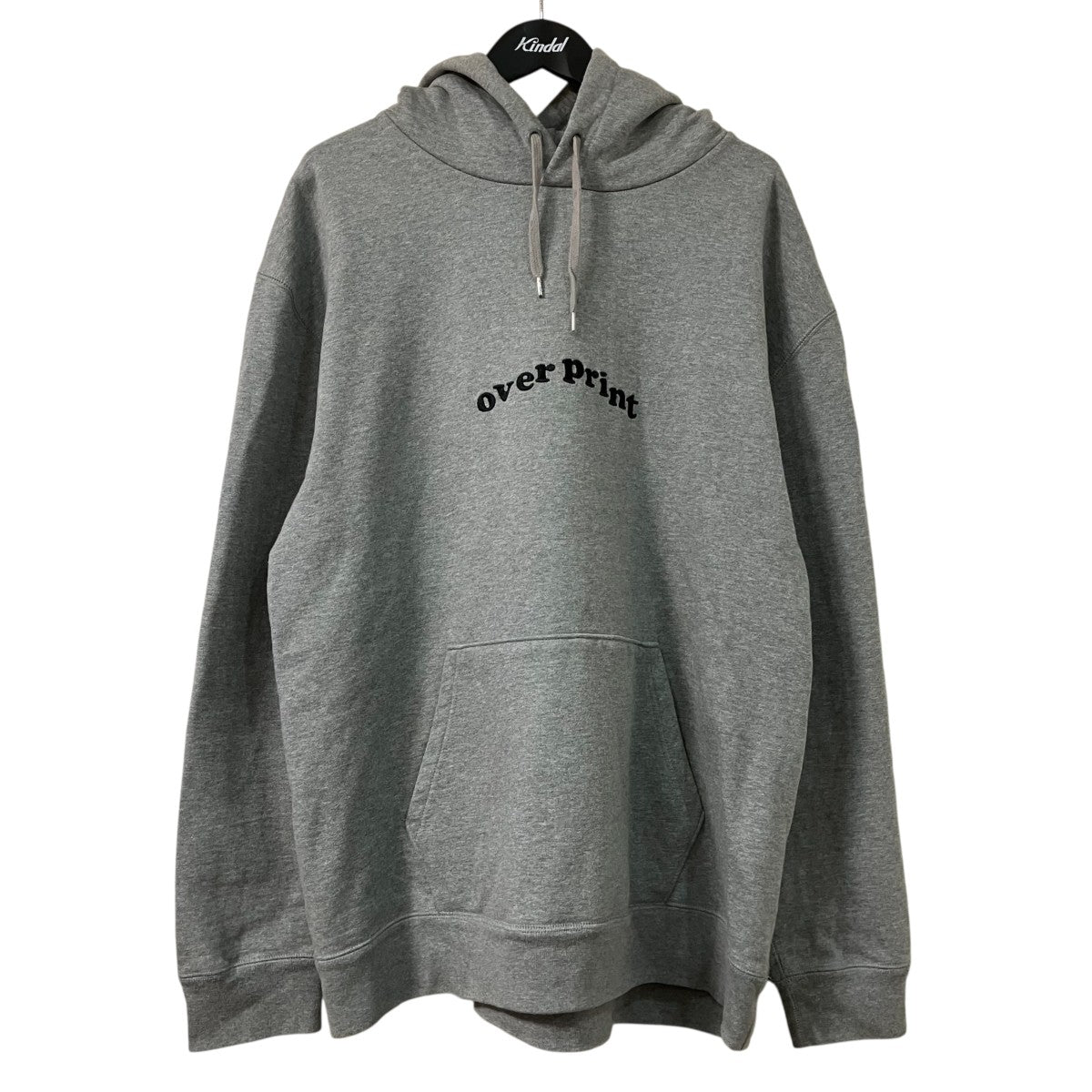 overprint ロゴ刺繍フーディー 古着・中古-1枚目のアイテム画像