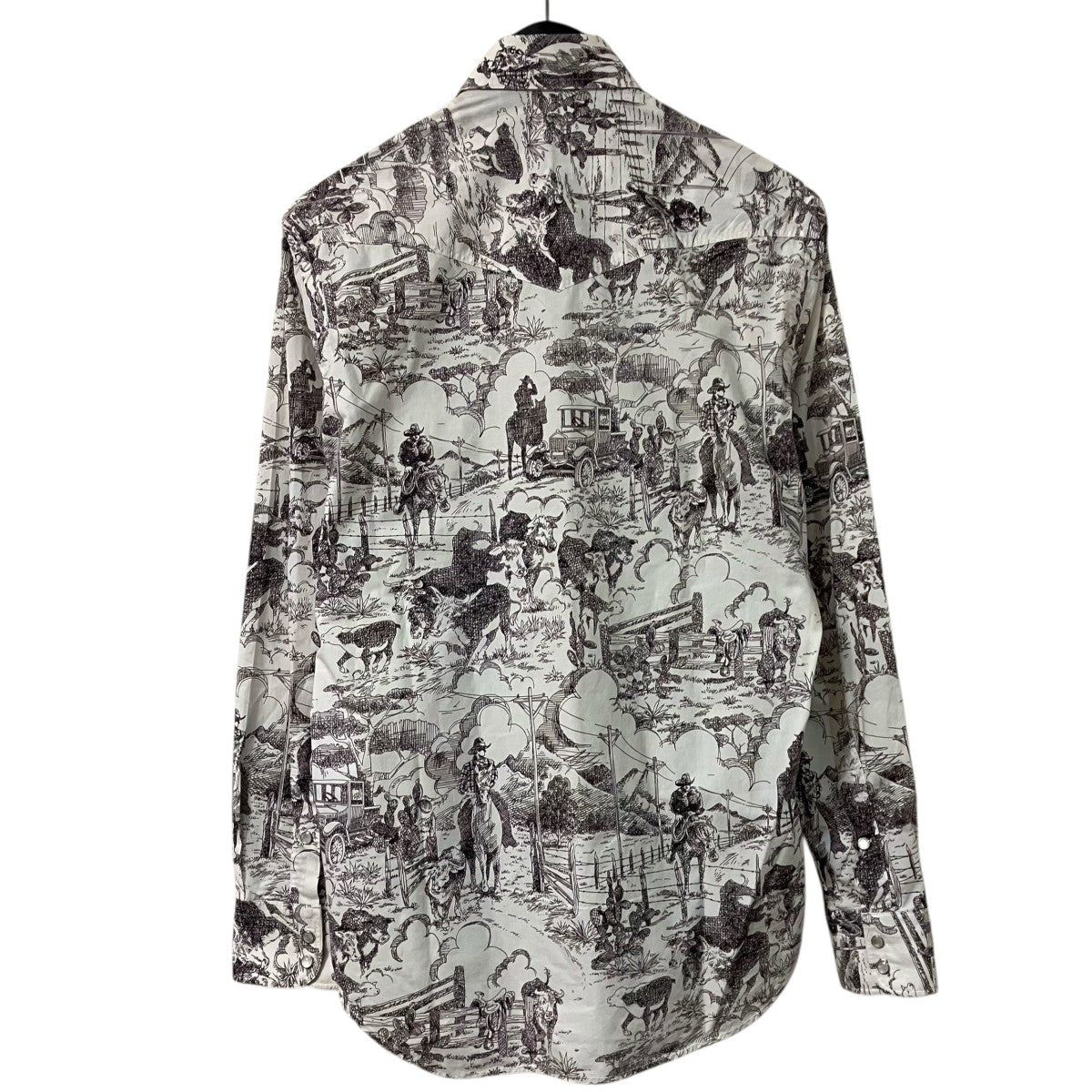 GITMAN BROS VINTAGE×UNITED ARROWS 長袖総柄シャツ 古着・中古-2枚目のアイテム画像