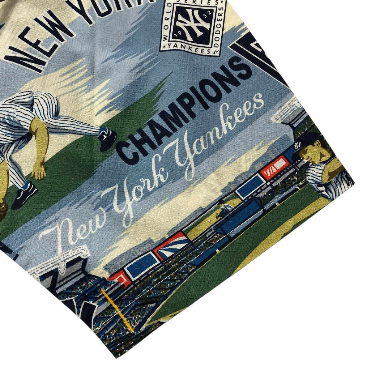 reyn spooner×NEW YORK YANKEES アロハシャツ 古着・中古-4枚目のアイテム画像