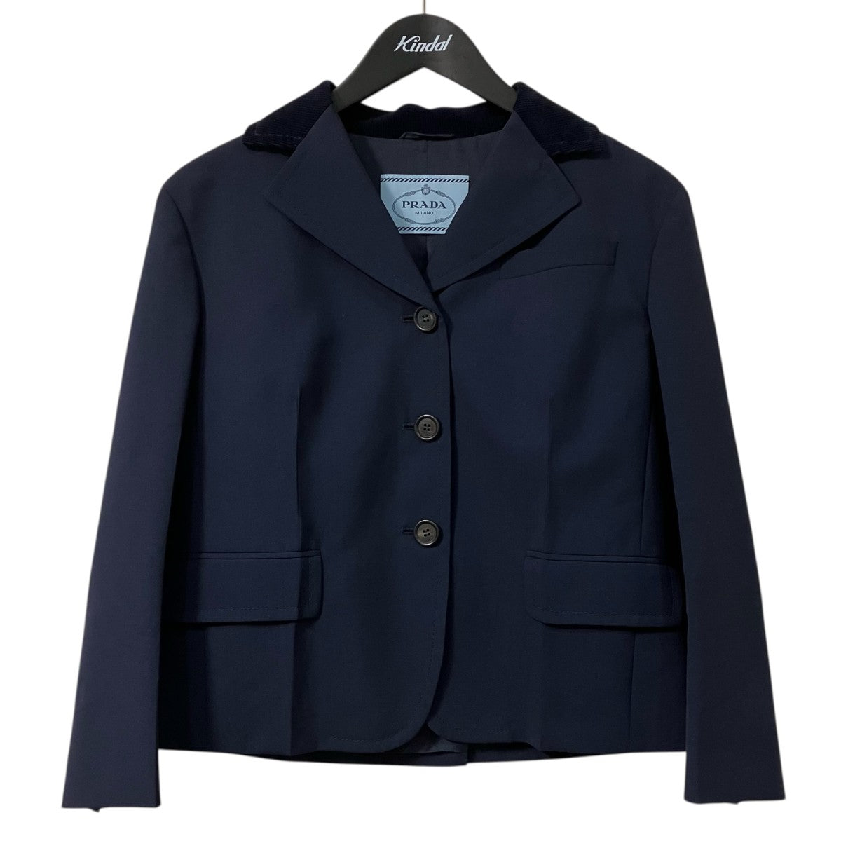 PRADA エルボーパッチジャケットP560FE S172 1N9F