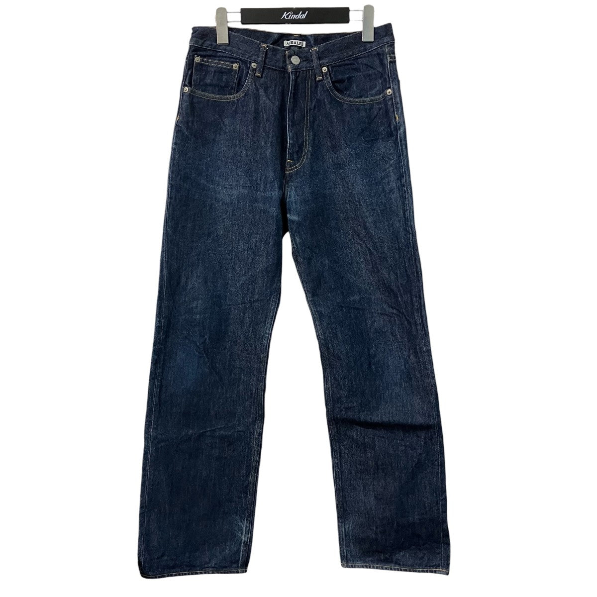 AURALEE HARD TWIST DENIM 5P PANTSデニムパンツA00P01DM 古着・中古-1枚目のアイテム画像
