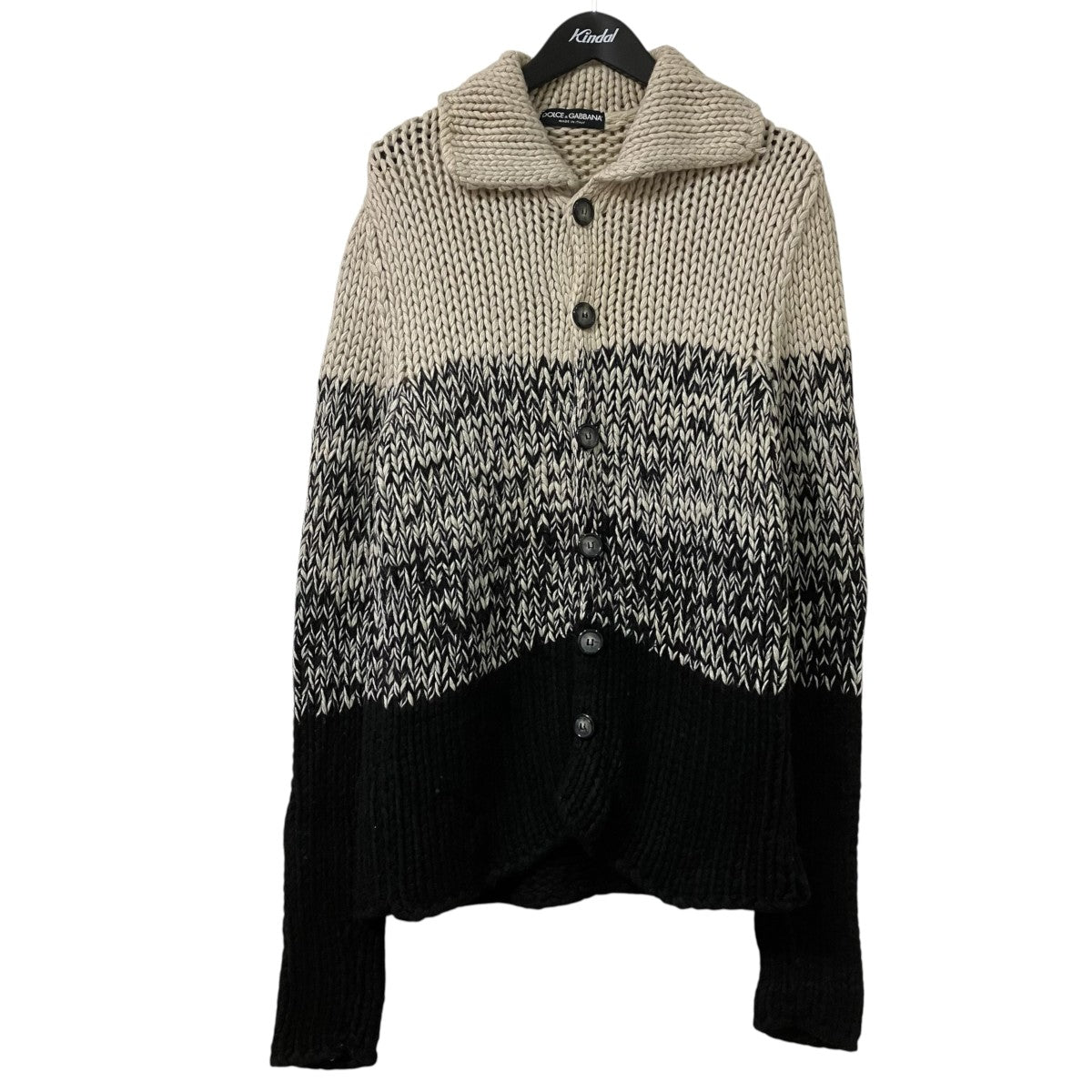DOLCE ＆ GABBANA 12AWニットカーディガン 古着・中古-1枚目のアイテム画像
