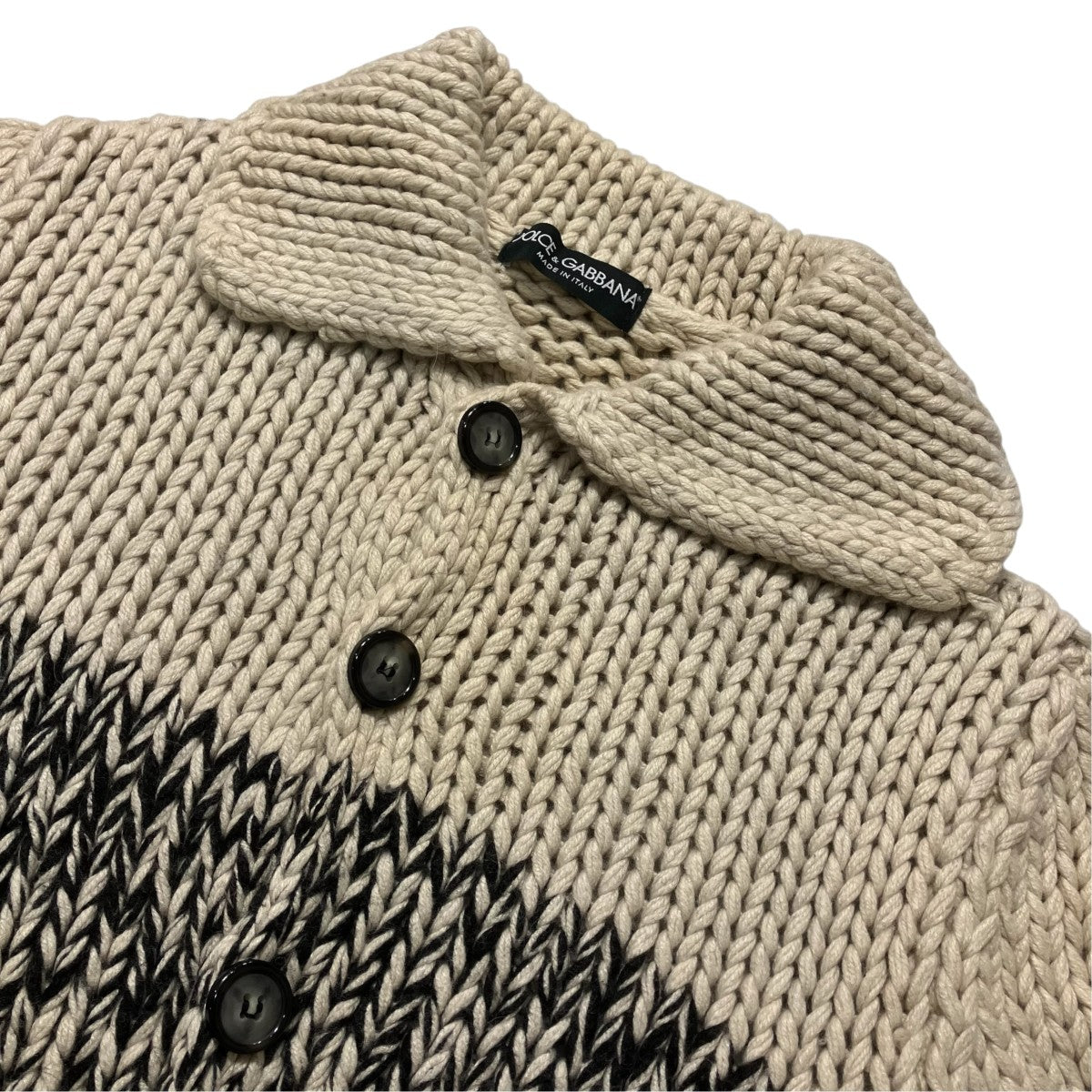 DOLCE ＆ GABBANA 12AWニットカーディガン 古着・中古-3枚目のアイテム画像