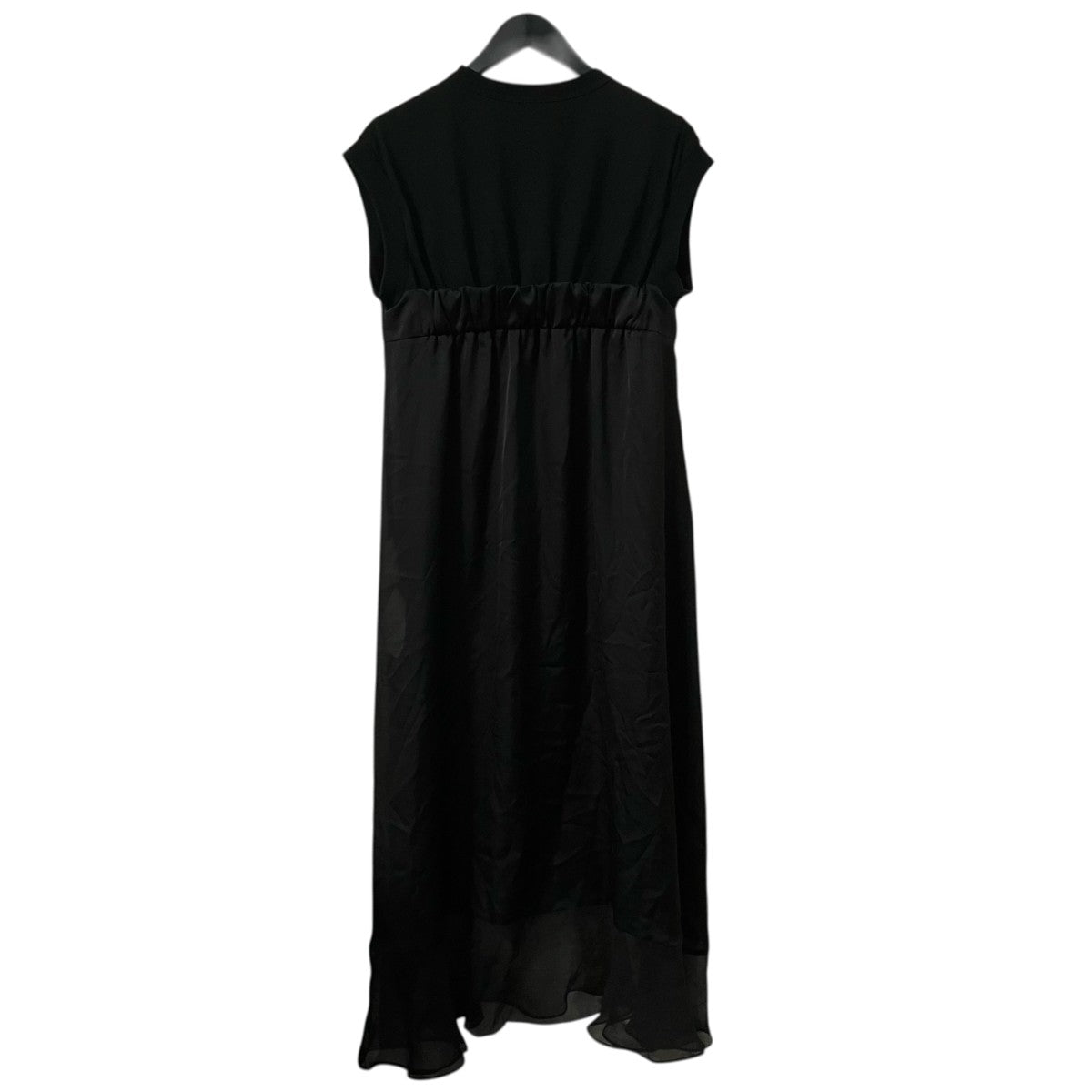 sacai(サカイ) ノースリーブワンピース23-06562 23-06562 ブラック