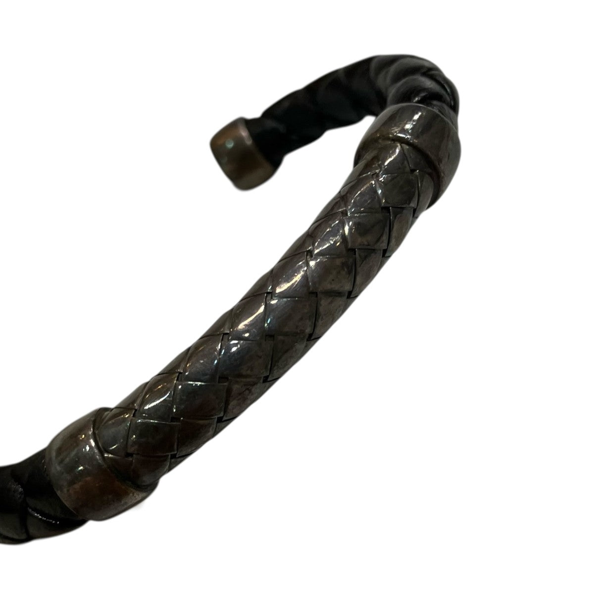 BOTTEGA VENETA レザーブレスレット 古着・中古-3枚目のアイテム画像